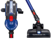 Scopa Elettrica Senza Fili Usata Termozeta Mylibera Blu 150W 25,9V Come Nuova