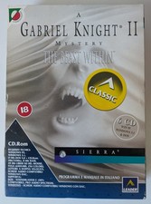Gabriel Knight II 2 PC CD-Rom