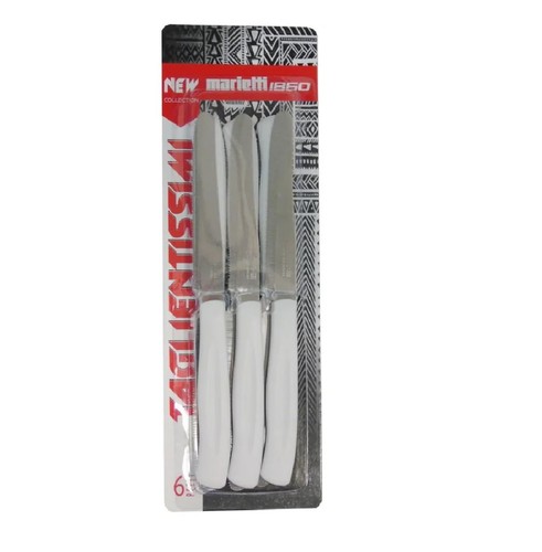 Set pezzi coltelli tavola - 6,