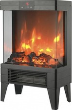 Caminetto elettrico Potenza 2000 W con termostato e telecomando ZPF9600 Zephir