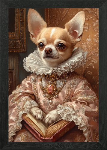 Pink elegance chihuahua - pink, |