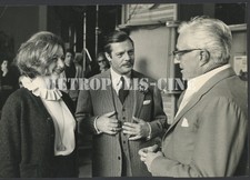 Pia Lindström Marcello Mastroianni Vittorio De Sica MATRIMONIO ALL'ITALIANA 1964