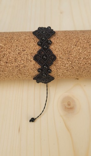Bracciale micro macramè - micro, fatto