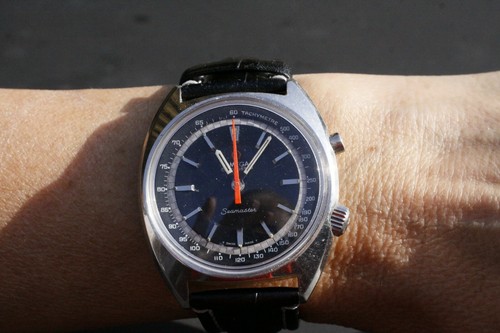 Omega chronostop seamaster - omega,
