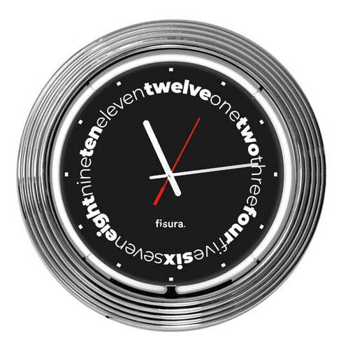 Orologio parete neon - orologio,