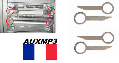 Chiavi estrazione autoradio - 4,