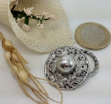 CIUCCIO BOMBONIERE BATTESIMO CIUCCETTO ARGENTO NASCITA CIUCCETTI SILVER PACIFIER