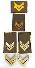 Gradi Sergente Esercito Italiano Tubolari + Strappo + Metallo