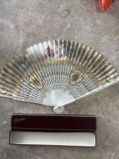 VENTILATORE ALEXANDRE. RICAMO ALL'UNCINETTO vintage raro invia offerta