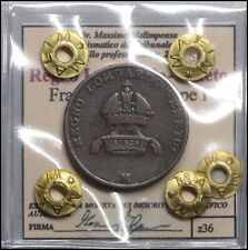 Regno Lombardo-Veneto 5 Centesimi 1849 Milano Francesco Giuseppe preunitari