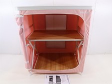 Defa Beachy dispensa 75x48x80 cm rosa pastello armadio da campeggio