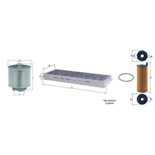 Knecht filtro kit diagnosi - kit,