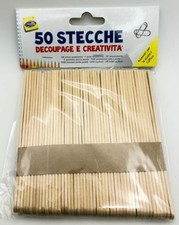 Confezione 50 Stecche Legno