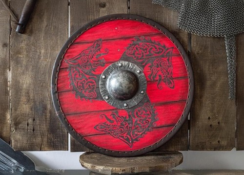 Unique viking shield - unique, battle