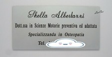 Targa Professionale Ufficio