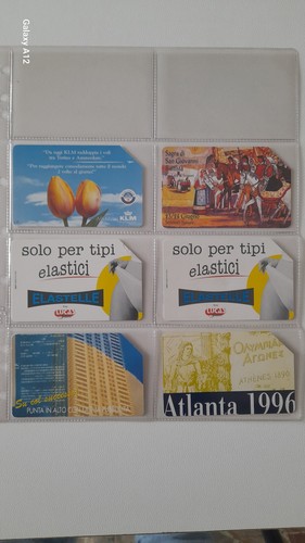 Schede telefoniche italia - schede,