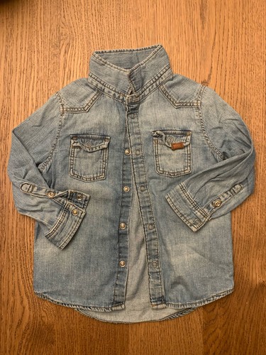 Toddler denim button - h&m,