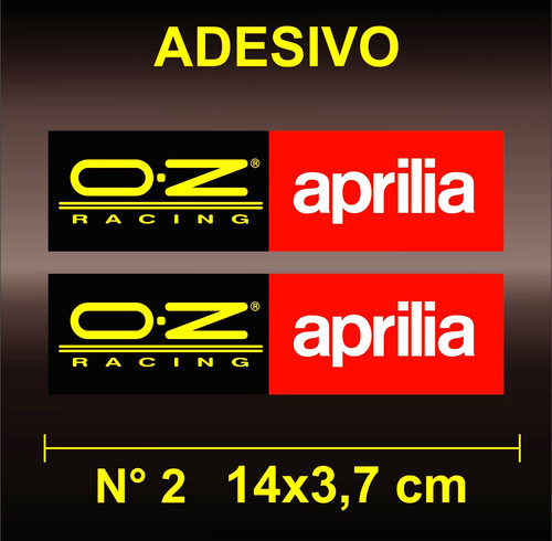 Adesivi sticker aprilia - oz,