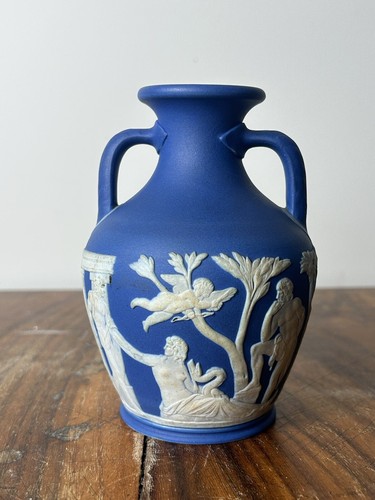 Wedgwood vaso portland - portland, diaspro