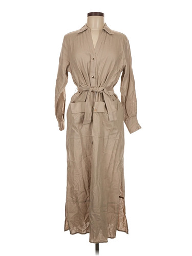 Zara women brown trenchcoat - women,