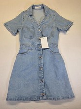 Abito Zara Denim - Small - Mid