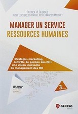 Manager un service ressources