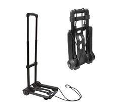 Carrello Portacasse Portapacchi Pieghevole in Metallo Portata 30