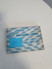 Manuale uso e manutenzione Honda CX500C 1980