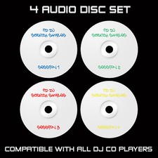 CD DJ SCRATCH SAMPLES - SET 4 DISCHI AUDIO: CDJ: SERATO: REKORDBOX: TRAKTOR