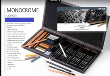 SET 47 PZ. MATITE CASSETTA IN LEGNO LYRA DRAWING SET