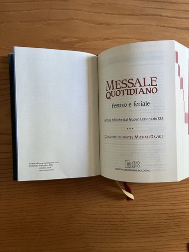 Messale quotidiano festivo e - quotidiano.,