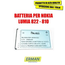 BATTERIA PER NOKIA LUMIA 822 -