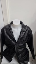 Giacca cappotto uomo in pelle