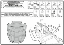 SR6401 GIVI ATTACCO BAULETTO