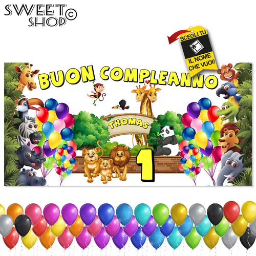 Striscione compleanno banner - striscione,