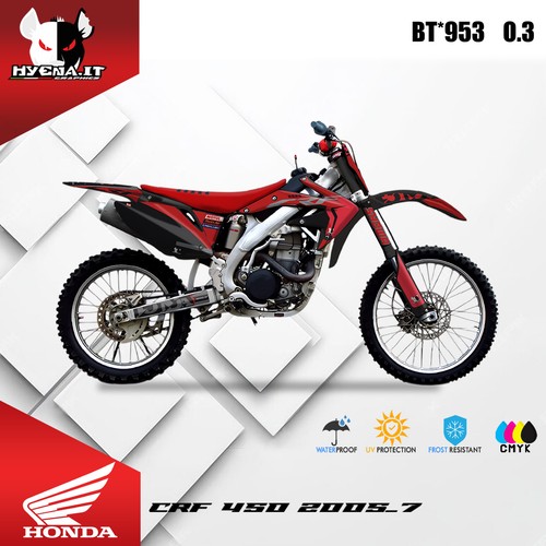 Kit grafiche opache per honda - kit,