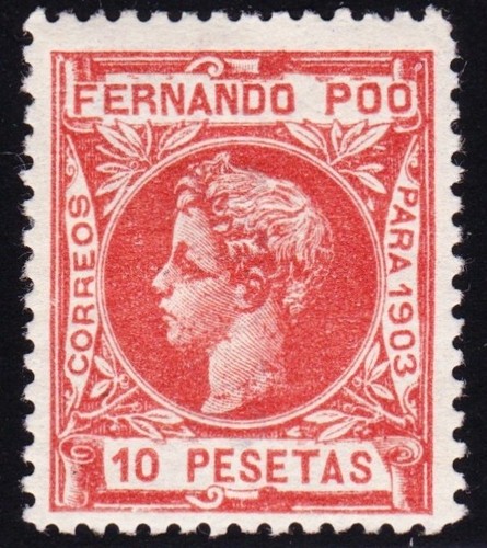 Fernando poo 1903 10p - fernando,