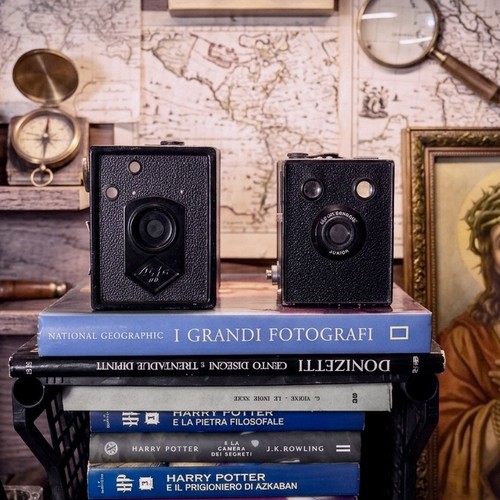 Lotto box camera vintage - camera,
