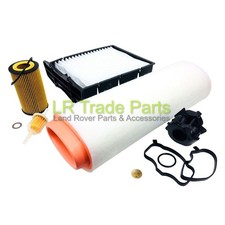 FITS FREELANDER 1 TD4 FULL SERVICE FILTER SET & MODIFIED OIL BREATHER KIT