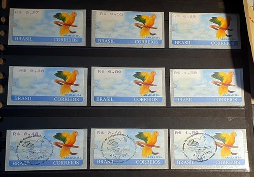 9349 brasile ararajuba mnh - brasile,