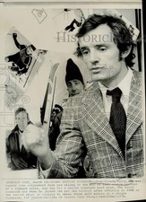 1974 Press Photo Retired
