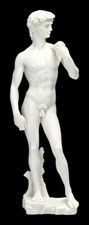 Statua David bianco secondo