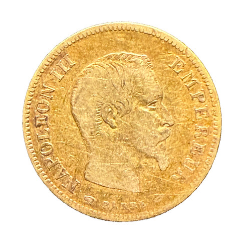 Francia 1855 oro - francia,