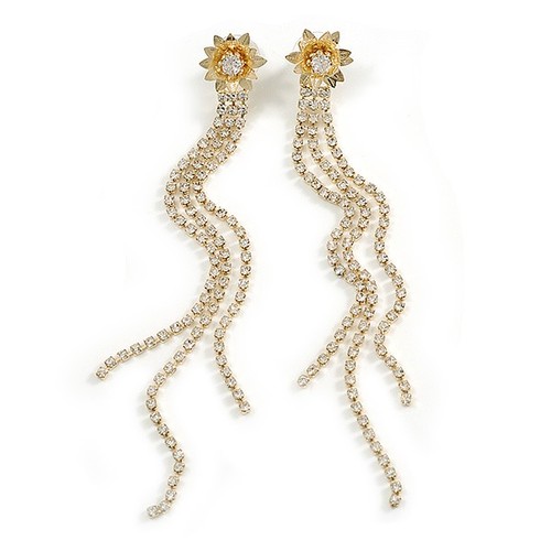 Lunghe catene cristallo con - lunghe,