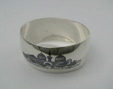 PERSIAN NIELLO SILVER NAPKIN