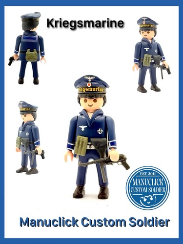 Playmobil custom soldado - custom, ww2
