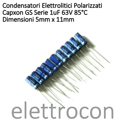Pezzi 1uf 63v c - pezzi,
