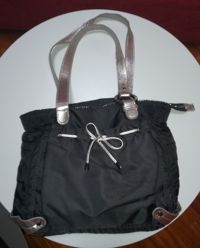 Borsa donna benetton nera - borsa,