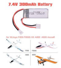 1pcs Batteria 7.4V 300mAh per