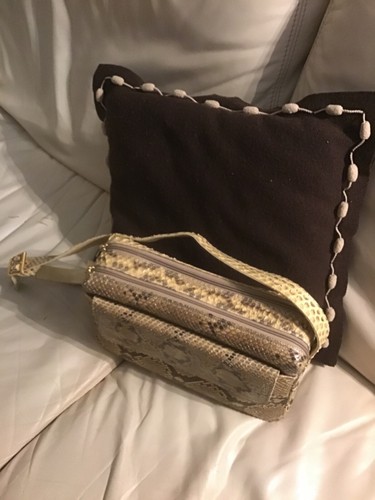 Borsa donna pitone con - borsa,